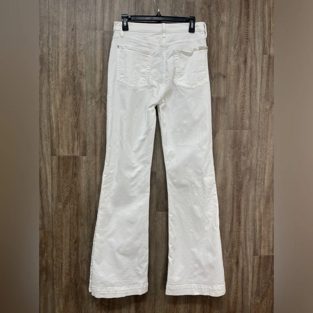 7 for all Mankind High Rise Flare Snap Leg - Picture 2 of 13